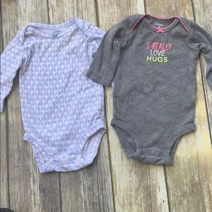 Carters onesies